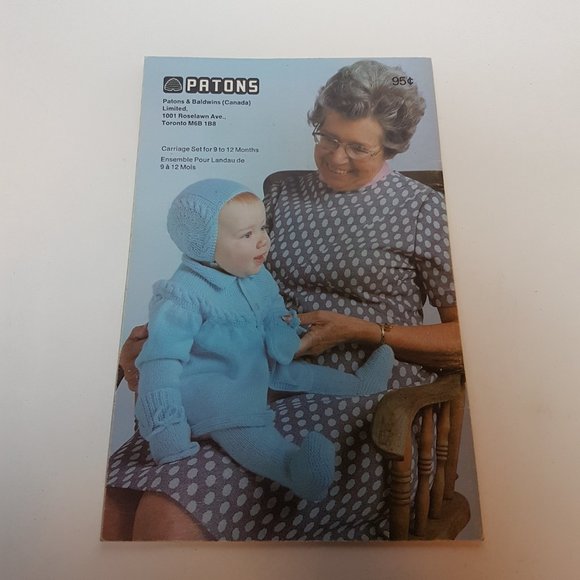 Set of 3 Vintage PATONS BEEHIVE Baby and Toddler Knitting Crochet Pattern Books - Picture 9 of 16